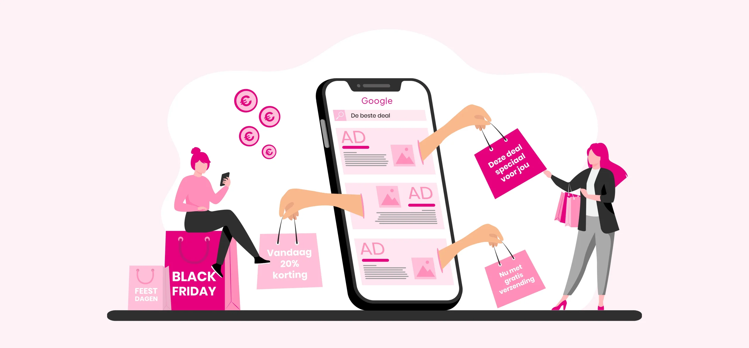 Adverteren met Google tijdens Black Friday of de feestdagen? Iedereen doet het, dus hoe val jij dan nog op tussen al dat kortingsgeweld?