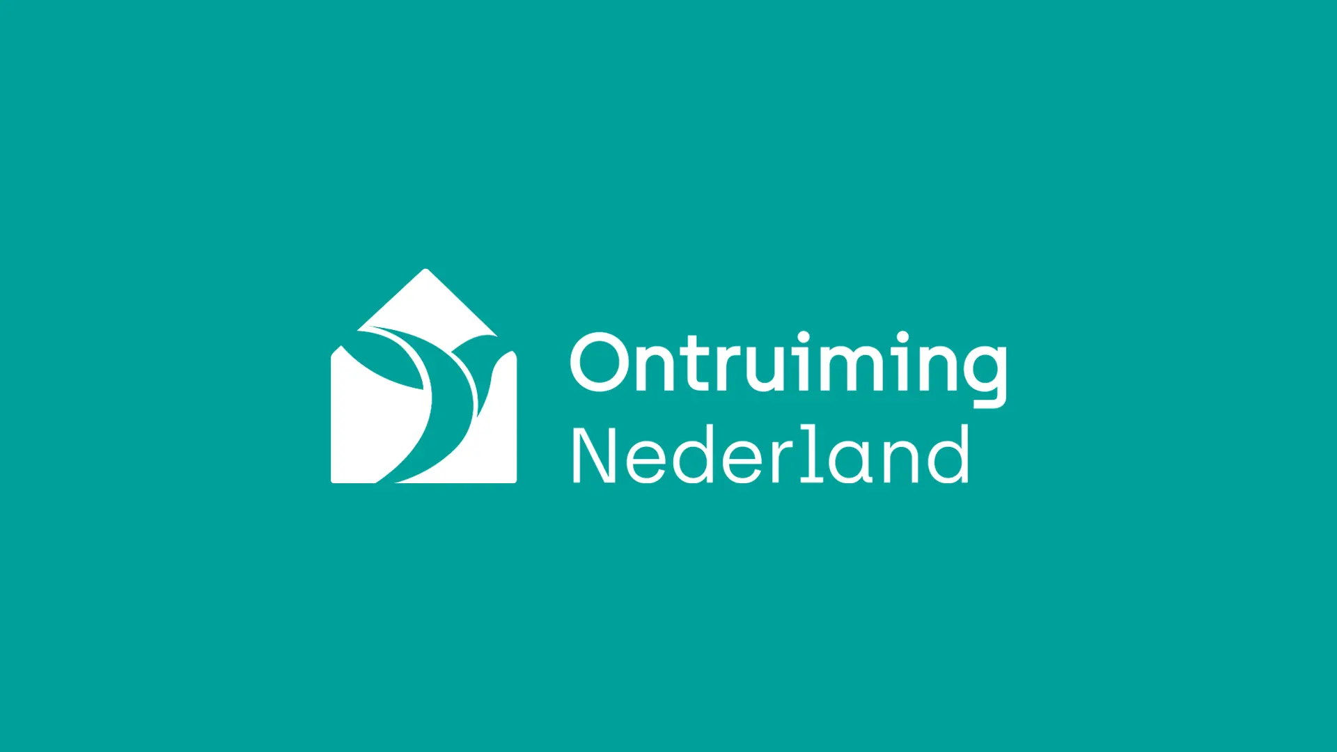 het logo van ontruiming nederland door Donkeys & Co.